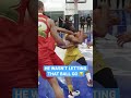 Why Was He Hugging The Ball Like That?!