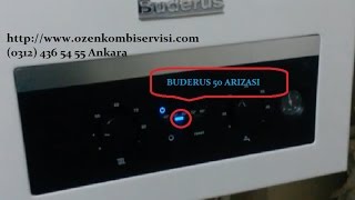 (0312) 436/54/55 BUDERUS U042 - ''50'' DERECE (IŞIĞI) YANIP SÖNÜYOR