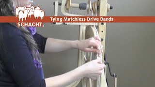 Tying Matchless Spinning Wheel Drive Bands