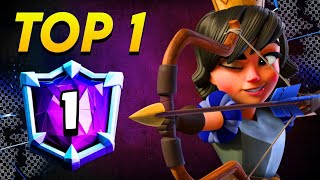 3200+ Medals Push to TOP 1 - Clash Royale