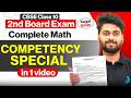 CBSE Class 10 Complete Maths Competency Special | 2nd Board Exam | Prince Sir #cbse #class10th