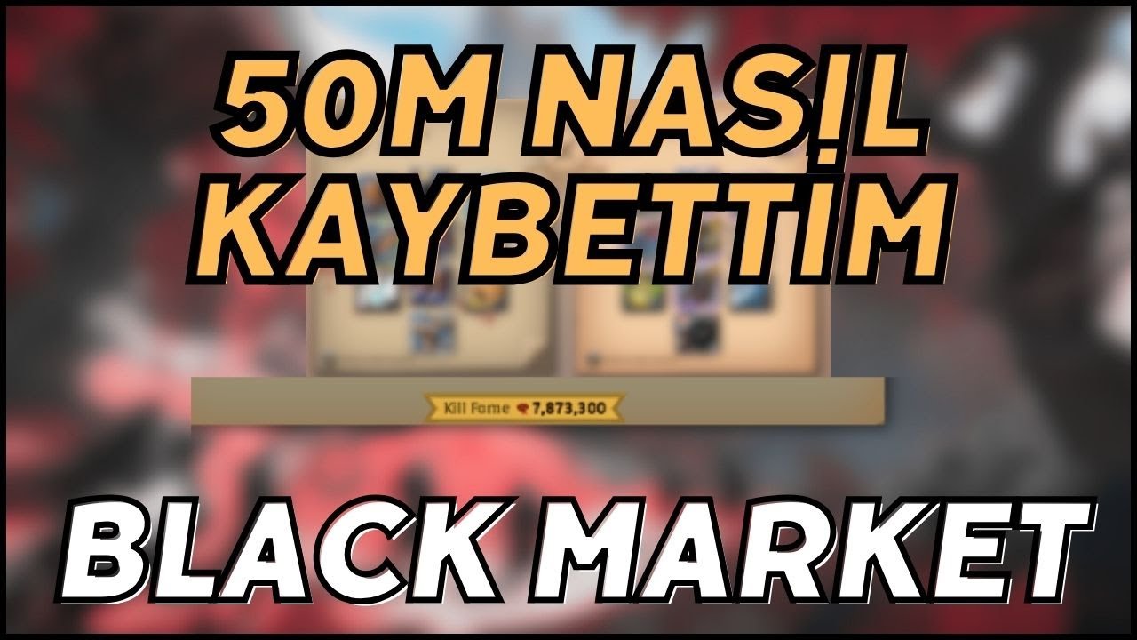 GANKERLERA ÖLDÜM - Albion Black Market Türkçe - AFM