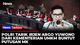 Download Lagu FULL Hormati Putusan MK, Polri Tarik Irjen Argo Yuwono dari Kementerian UMKM | iNews Terkini (21/11) MP3
