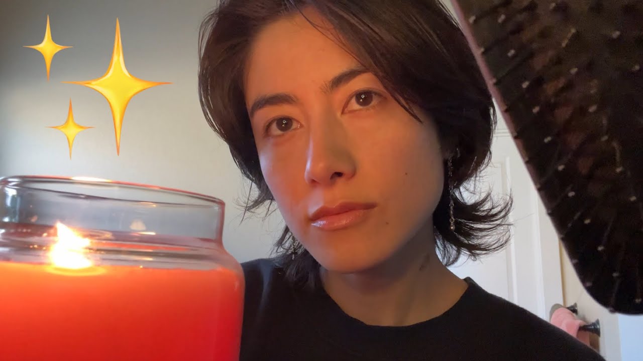 ✨Pampering you after a long day!✨Personal Attention ASMR (Hair brushing, moisturizing, massage)