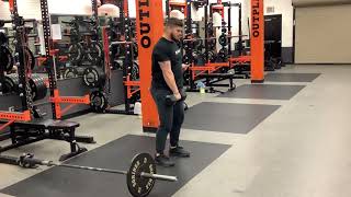 DB Split Snatch