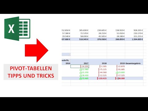 Video: So geben Sie Daten in eine Pivot-Tabelle ein: 11 Schritte (mit Bildern)