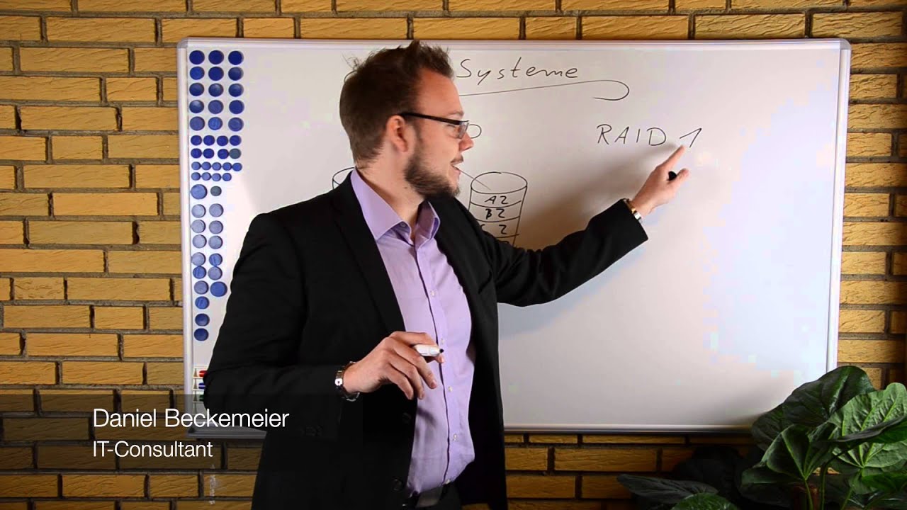 Erklärung der RAID-Level RAID 0 und RAID 1 (deutsch)