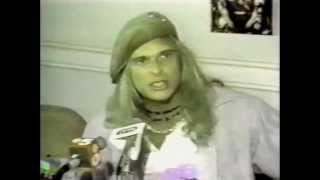 David Lee Roth pissed off at Van Halen (1986)