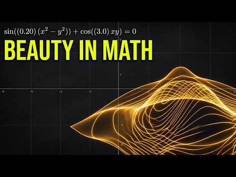 From Equations to Art | Beautiful Function Animations | Wave Interference Patterns | Themathframe