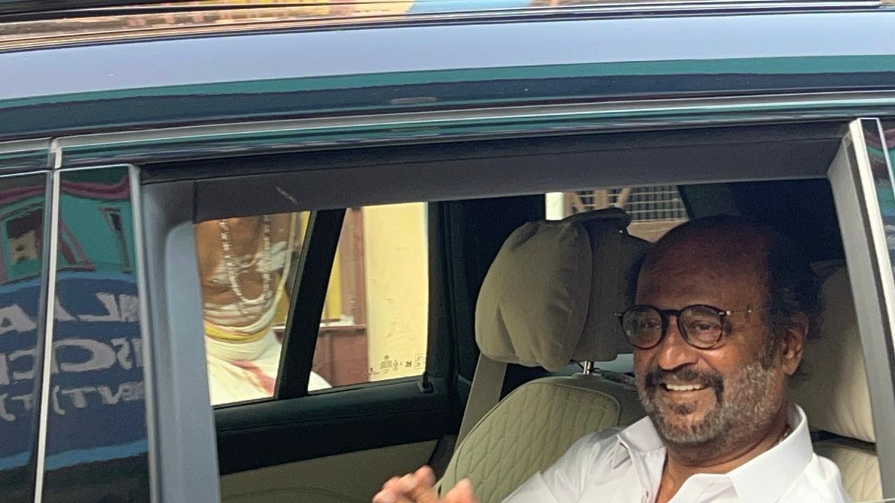 Rajinikanth  Unseen Shooting Spot video