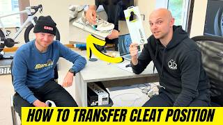 How Transfer Cleat Position The RIGHT Way Using A Cleat Positioning Tool