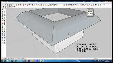 goggle sketchup - short: follow me tool