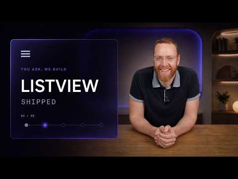 New Features | ListView: Scroll to Index, Scrolled to End/Start/Direction Changed, and More