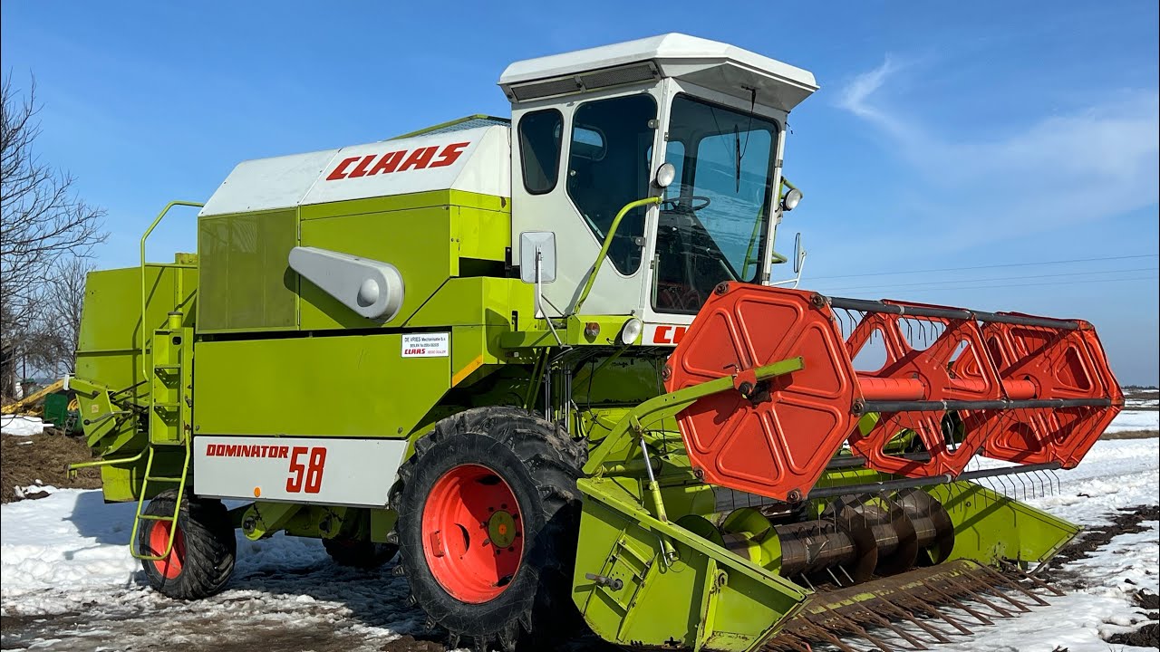 Бюджетний Свіжий Claas Dominator 58 3.6м жатка Гідравлічна вигрузна 
