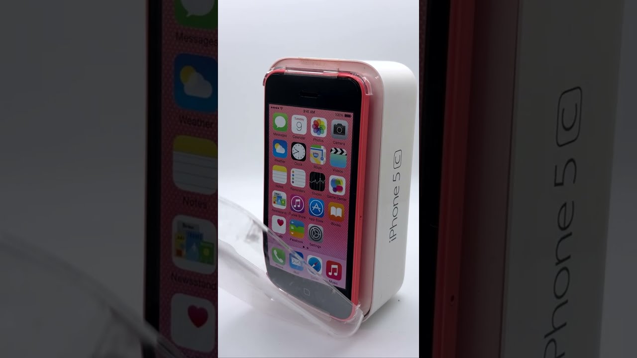 Apple iPhone 5C Pink 8Gb - YouTube