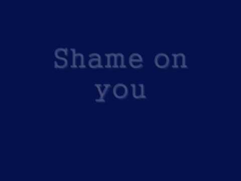 Andrea Corr - Shame On You Lyrics