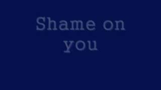 Video thumbnail of "Andrea Corr - Shame On You Lyrics"