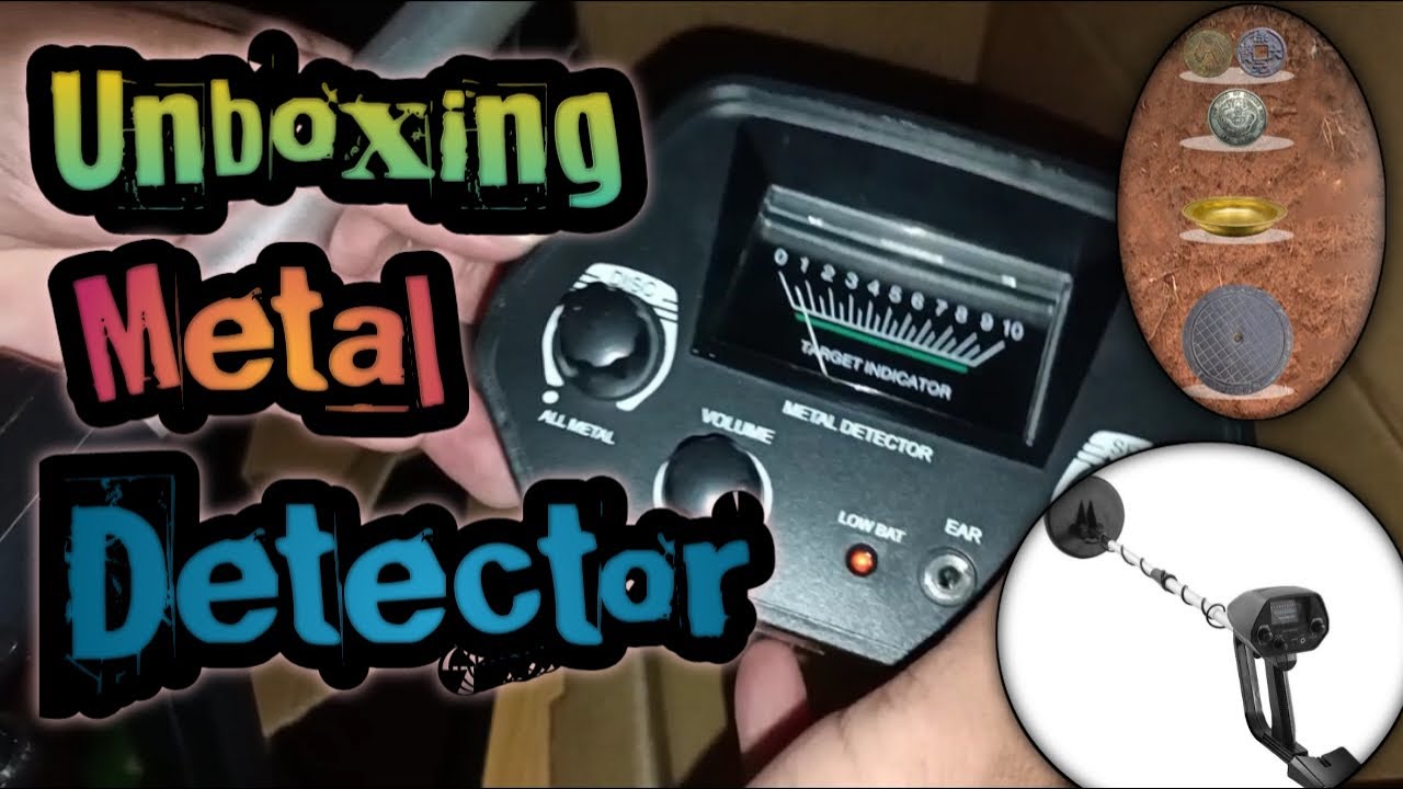 Unboxing Metal Detector Cheap YouTube