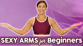 Toned, Strong Arms ♥ 20 Minute Workout, No Weights! Beginners At Home Fit Exercises | Eliz Fitness screenshot 4