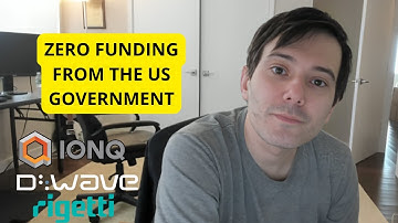 Martin Shkreli Reacts To Quantum Computing Getting Zero Investment From The US Government