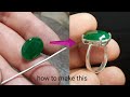 Jewelry making || how to make a ring || ring soldering