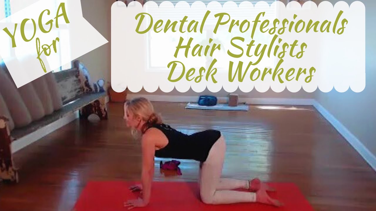 Yoga for Dental Professionals, Hair Stylists, & Desk Workers Lemon