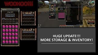 Guild Wars 2019 UPDATE! MORE STORAGE & INVENTORY SLOTS!!!