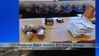 24 charged with drug trafficking, gun offenses in Milwaukee
