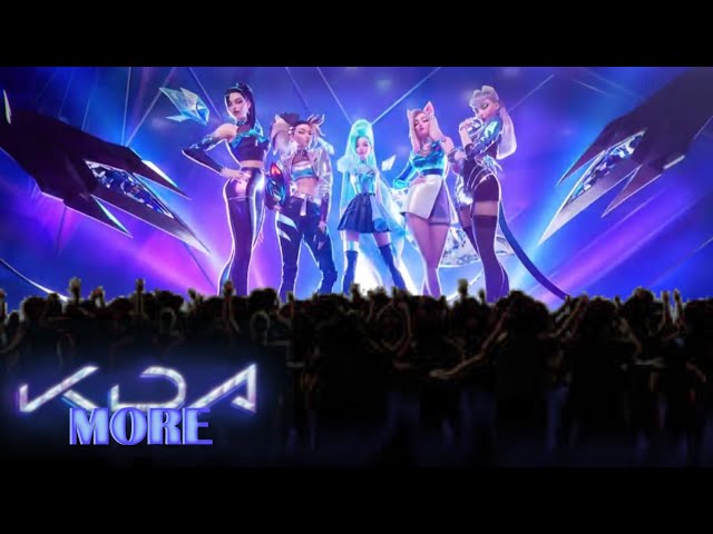 K/DA More || imagine you are at the concert [concert audio] class=