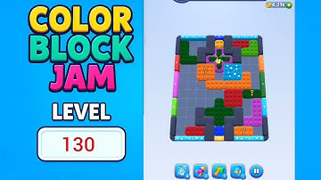 Color Block Jam Level 130 - Secret Winning Pattern