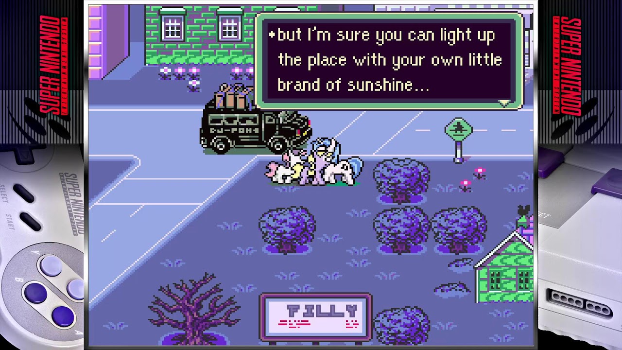 [SNES] EquestriaBound | Earthbound MLP HACK | Часть 3