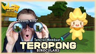 Tutorial How to make Binoculars : Mini World - Block Art / Trigger screenshot 3