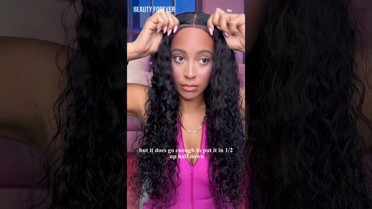 Волнистая прическа 🌊 #красотанавсегда #парикбезклея #парики