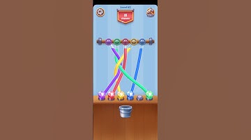 Tangle Fun 3D Puzzle Game level 112 Solved