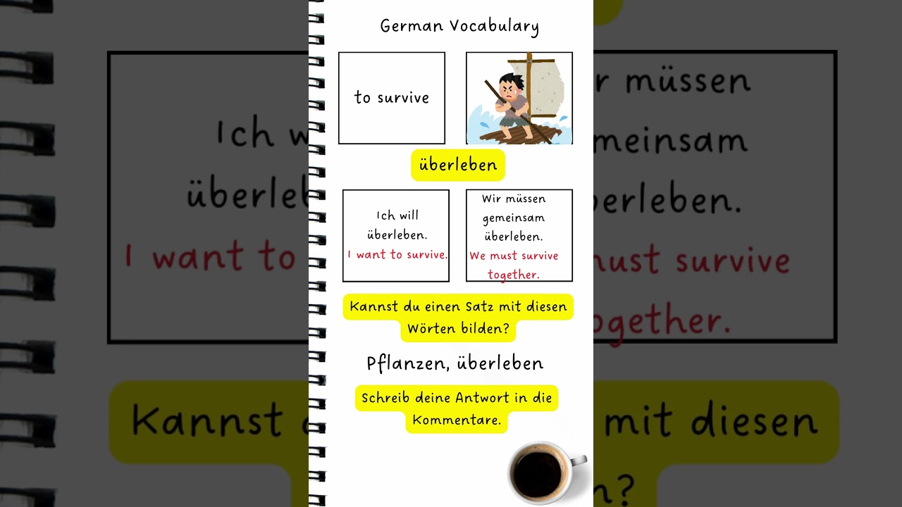 German Word of the Day: Expand Your Vocabulary in 15 Seconds! 