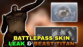 NEW BEAST TITAN SNEAKS + BATTLEPASS SKIN LEAK (INSANE) || Attack On Titan Revolutions ||