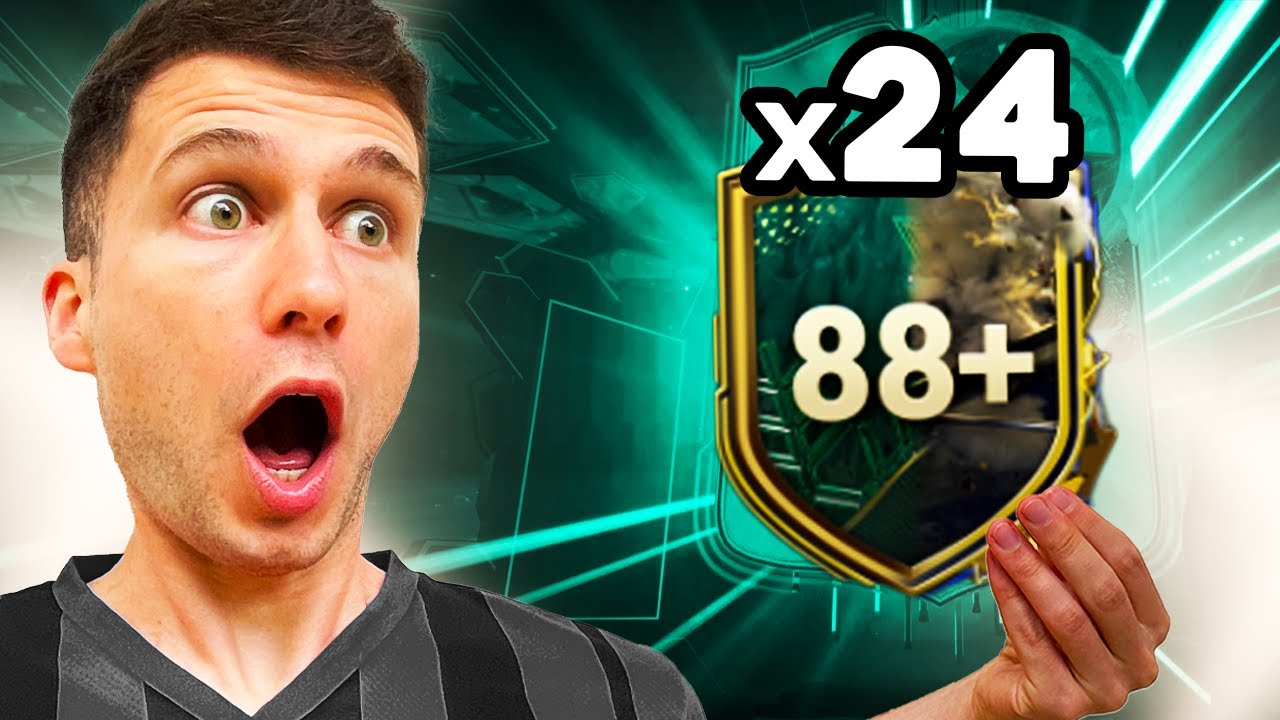 x24 PP ICON 88+ NÃO PREJUDIQUEI NINGUÉM DESSA VEZ🤣! EA FC 24 ULTIMATE TEAM!