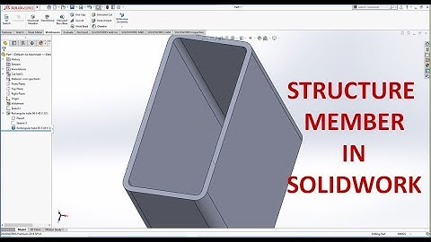 how to add structure profiles  in solidwork weldment.