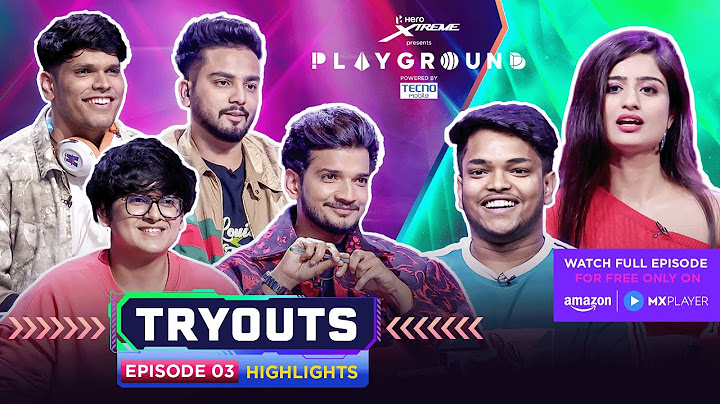 Playground 4 Tryouts | EP 3 Highlights | Elvish Yadav, Munawar, Mythpat, Mortal | @AmazonMXPlayer