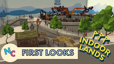 New Theme Park Game: Indoorlands. Is It Any Good? Let's Find Out: FIRST LOOKS