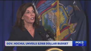 Gov. Hochul unveils $216B dollar budget