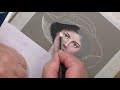 Victorian Pastel Art Time Lapse