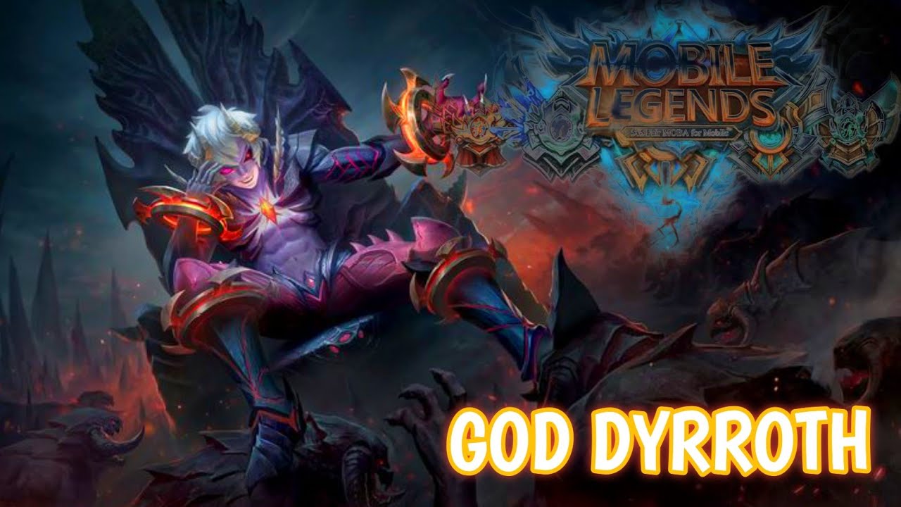 FIGHT WITH GOD DYRROTH//#mobilelegends GAMEPLAY//#games #gaming 