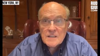 Rudy Giuliani FINALLY discusses asking Trump for a pardon
