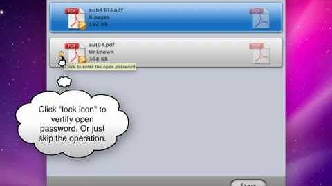 How to Remove Password & Restrictions from PDFs on Mac?