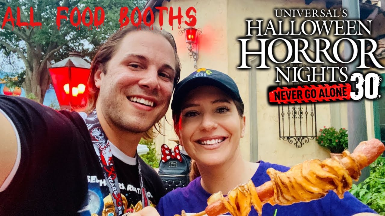 Halloween Horror Nights 30: Eating at Every Food Booth, Our Top Eats & All Menus 2021
