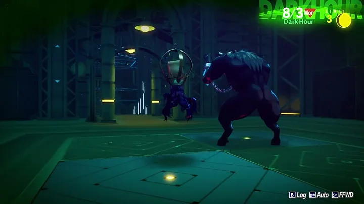 P3R Tartarus 3rd block boss fights pt.1 (Merciless, low lv, no direct party, no Theurgy, no DLCs)