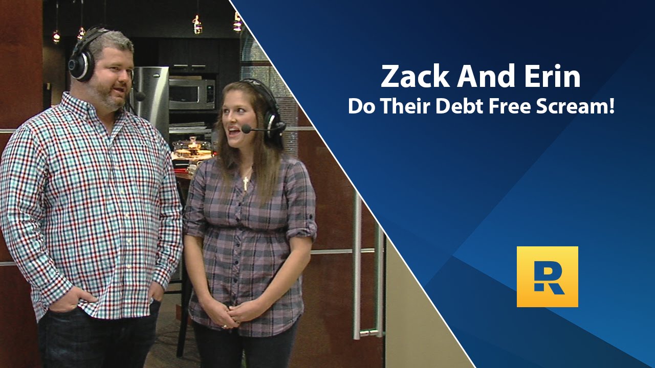 Zack And Erin Do Their Debt Free Scream!