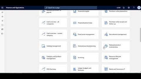 Microsoft Dynamics 365 Finance & Operations/Commerce demo by Muhammad Taha imtiaz