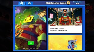 Maintenance Break In Brawl Stars | Brawl Stars India